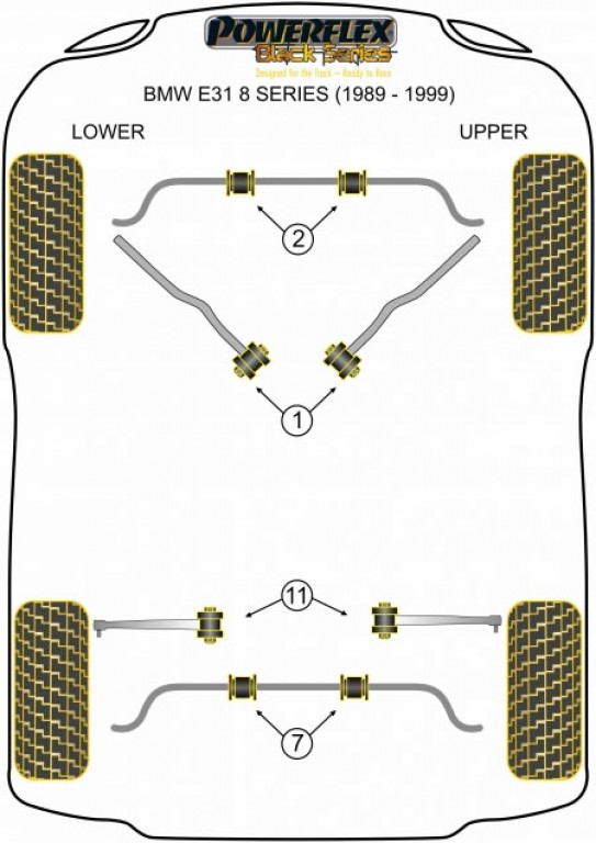 Rear Track Rod Inner Bush
